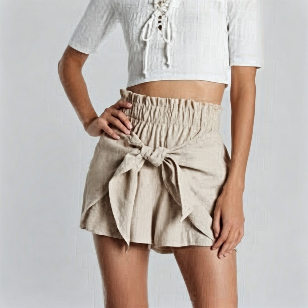 BCBGeneration Bow-Tie Shorts